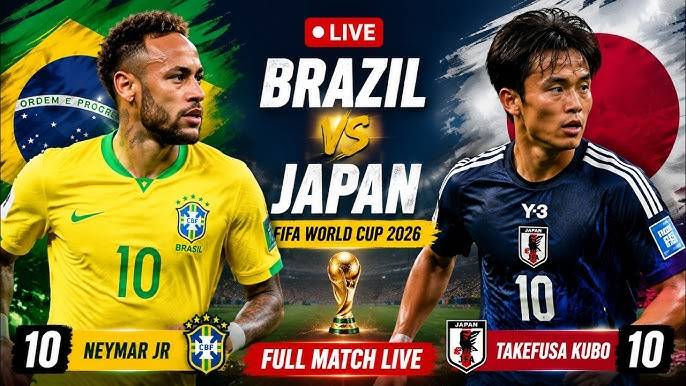 Direct link ban ioh peit ia ka jingia lehkai hapdeng ka Brazil vs Japan bad kiwei